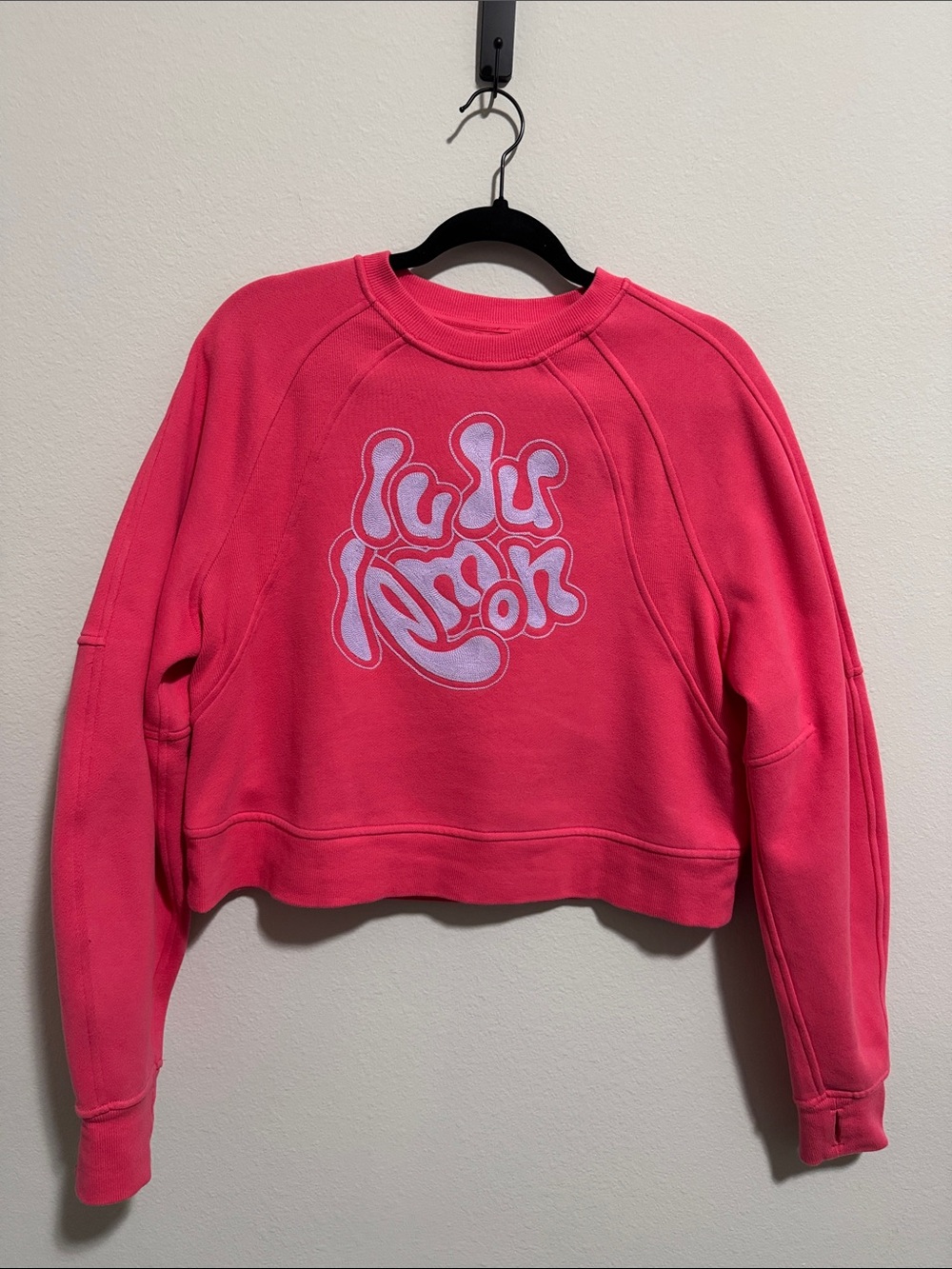 Lululemon Scuba Oversized Pullover Embroidered